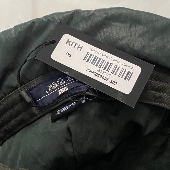 KITH - Round Puffer Bucket Hat in Stadium (Green) NWT - Picture 6 of 7
